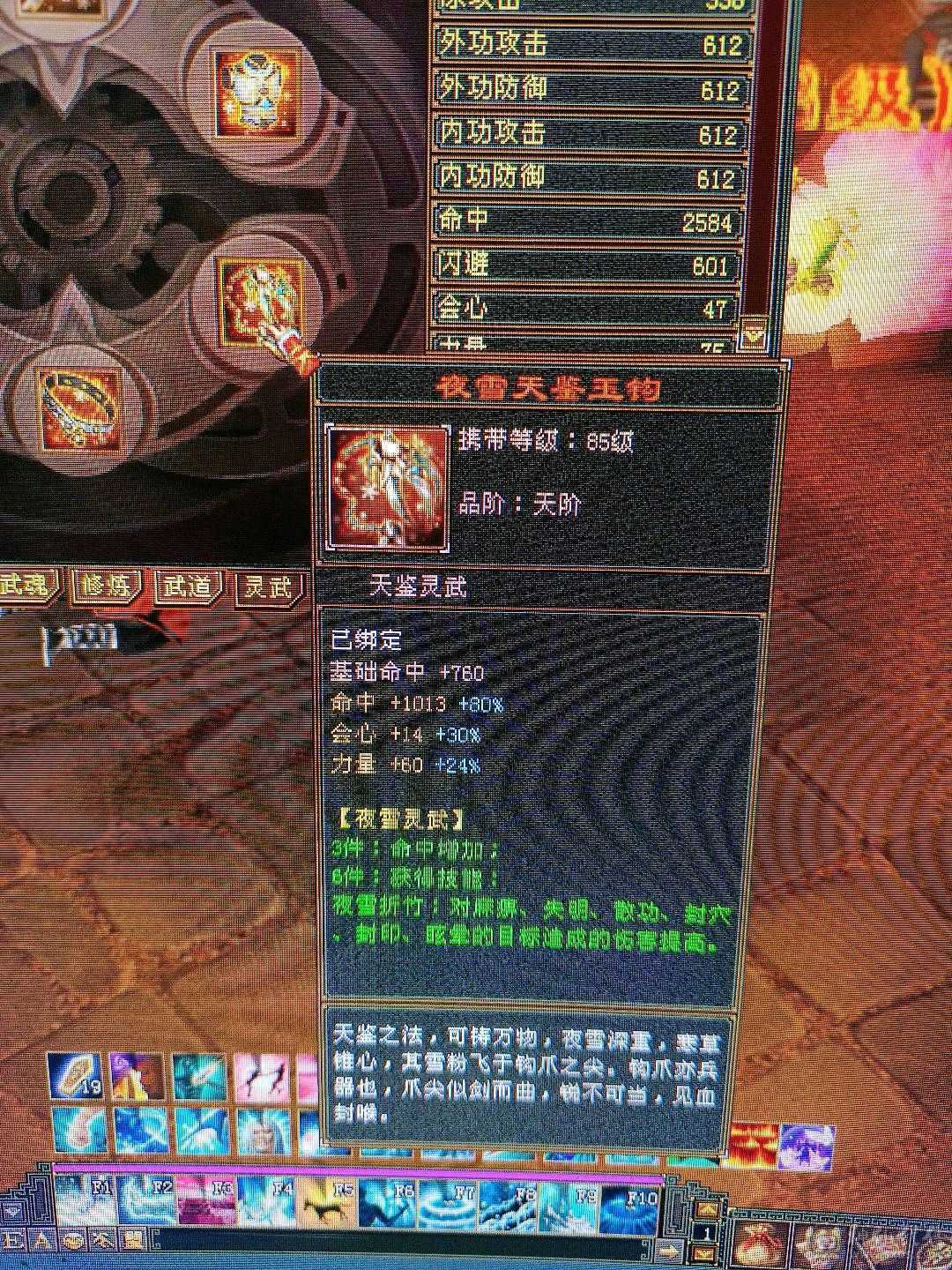 细节极限五  半7雕纹半8雕纹新雕纹5 纹刻5级  高命中高会心六级号面板