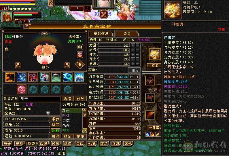 火炕曼陀，带5个宝宝（2个双十），宝宝值好几百，灵武极品。
