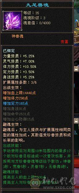 3神28W血3级配饰花瓶峨眉极品灵武
