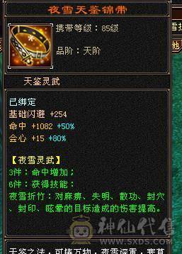 余生推荐用心打造的5神极品小天山高命中会心血量