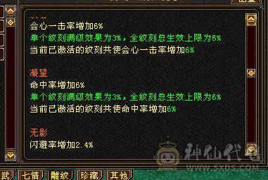 余生推荐用心打造的5神极品小天山高命中会心血量