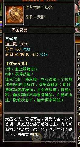 精品细节峨眉 高血 高会防 高毒抗 一套极品流光灵武