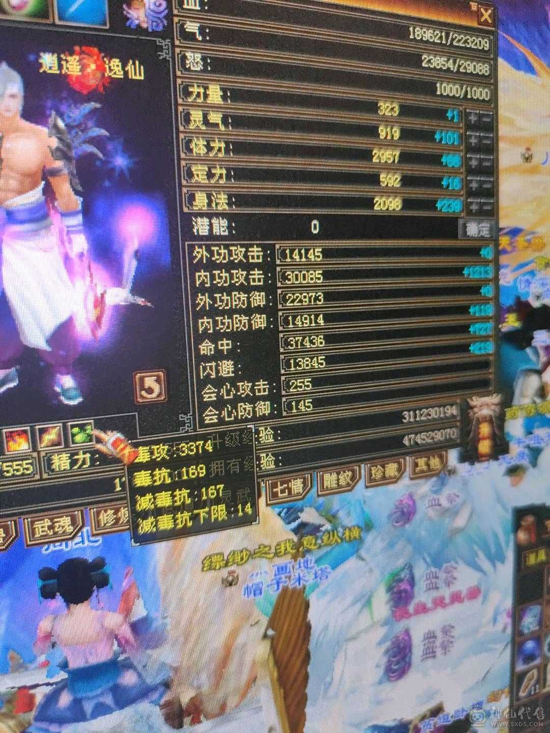 特价一天4级暴力逍遥火毒双攻带双十三高牛附体 高命中高会心 兽魂已洗好