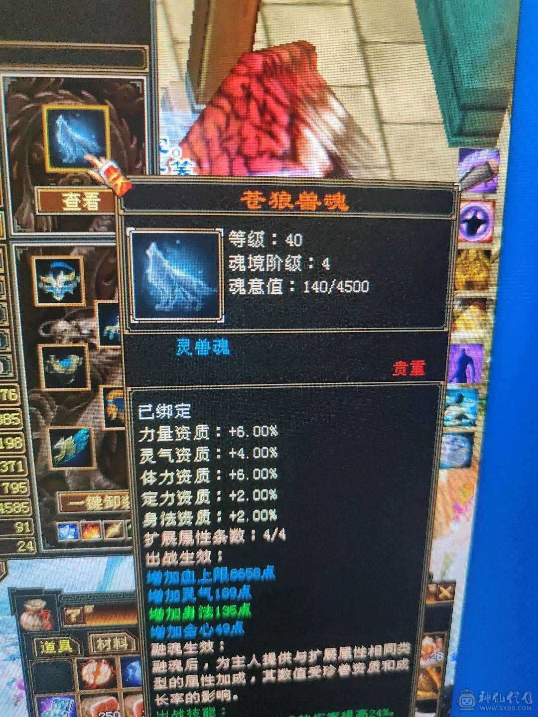 特价一天4级暴力逍遥火毒双攻带双十三高牛附体 高命中高会心 兽魂已洗好