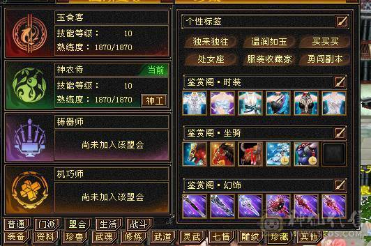 双盟会双坐骑 6神玄武，4阶白虎5600+值的满6减增伤拉满的无敌丹号