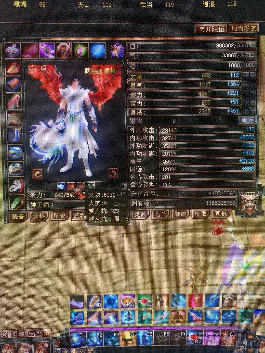 6体6属4神5慌 3修伤害高  带所有买到就赚到