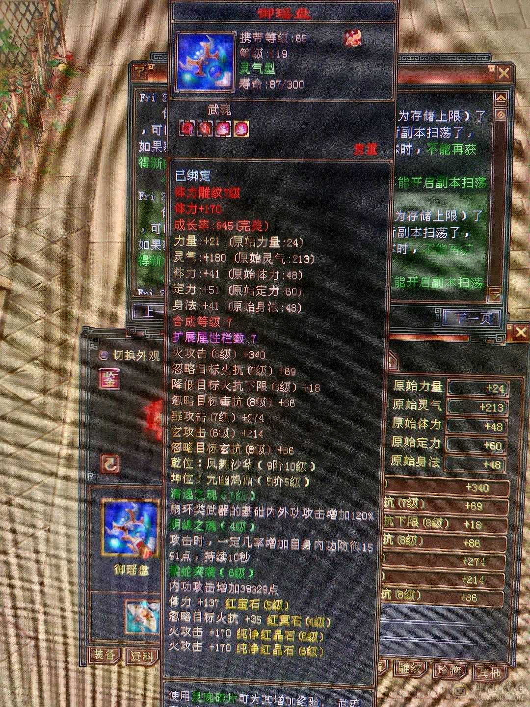 6体6属4神5慌 3修伤害高  带所有买到就赚到