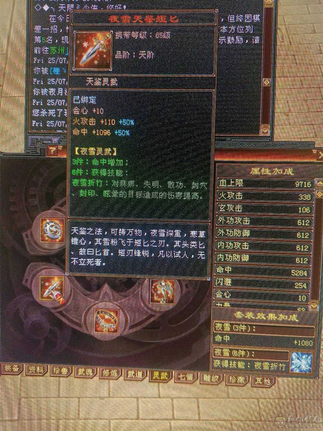 6体6属4神5慌 3修伤害高  带所有买到就赚到