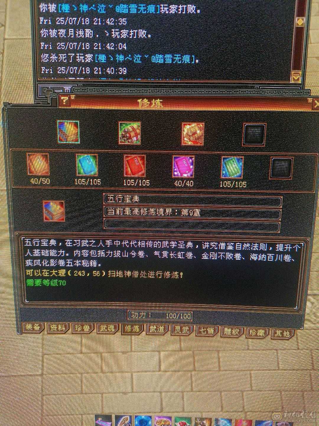 6体6属4神5慌 3修伤害高  带所有买到就赚到
