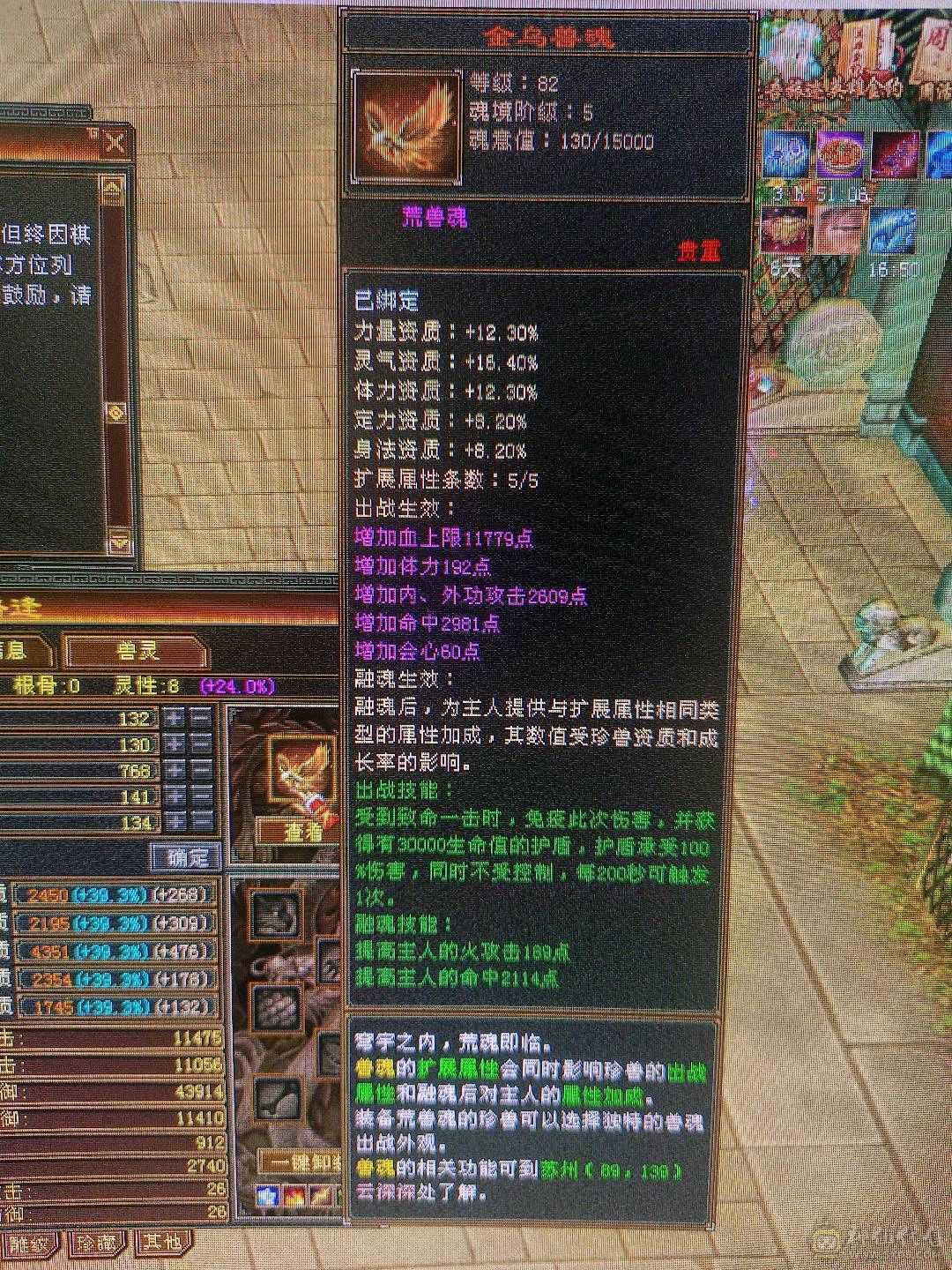 6体6属4神5慌 3修伤害高  带所有买到就赚到