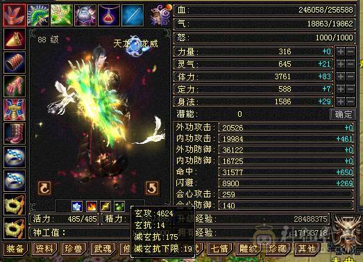 大完美武魂极品四修饰品高会心，纹刻双4