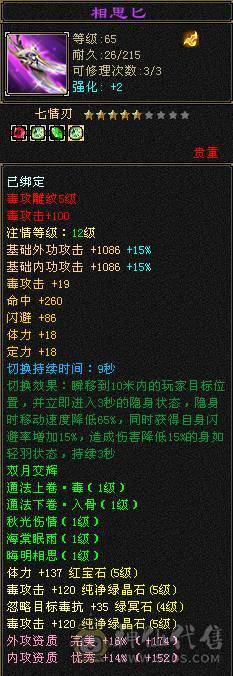 卖时装 全稀有 五级白送 装备基本毕业