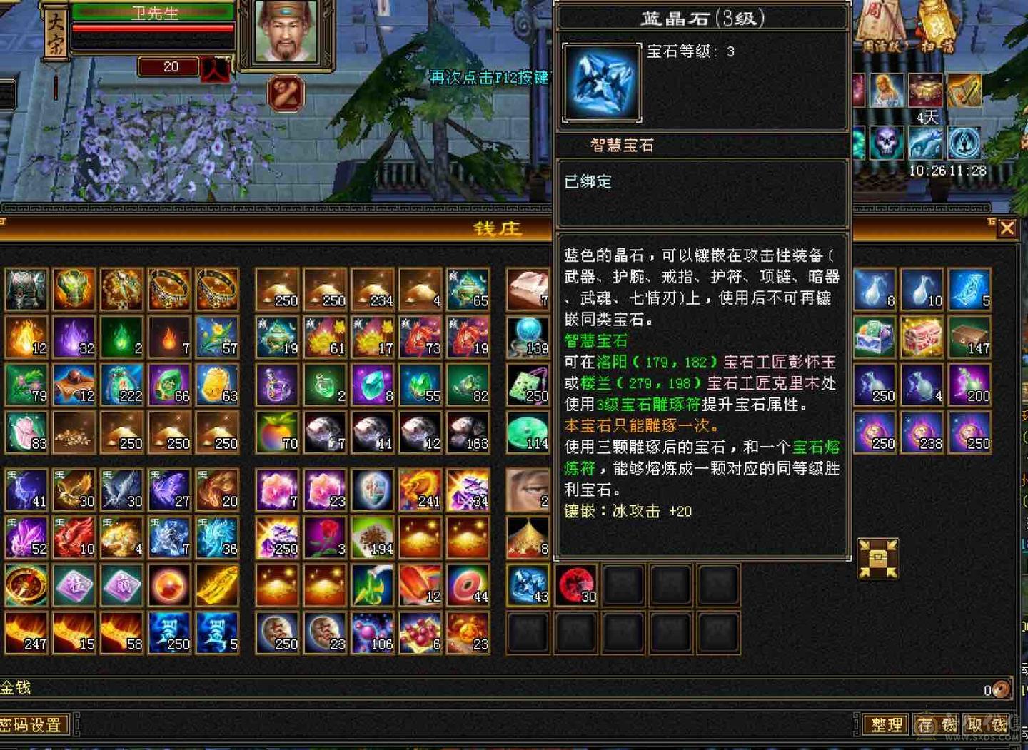 『超细节』三修40万+高厚血全5体全5属全5命中暴力女天山、高命中高会心，3级永久幻视武器，11件永久时装，永久坐骑