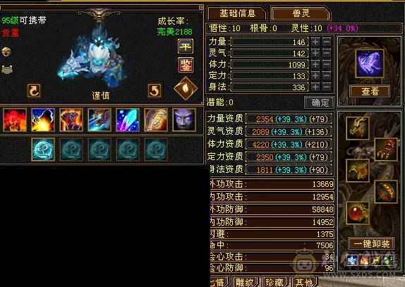 极品三修星宿，限时最低价，急甩，大完美武魂学院猴子周年时装冰河环视 