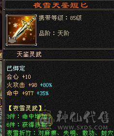 【精品】满5555雕7带8三修逍遥（副属过千,副减过百）