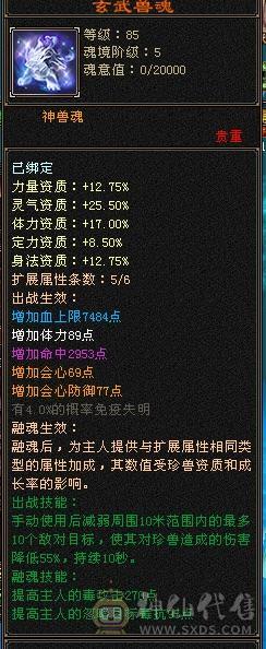 8雕5神 6属6体星宿