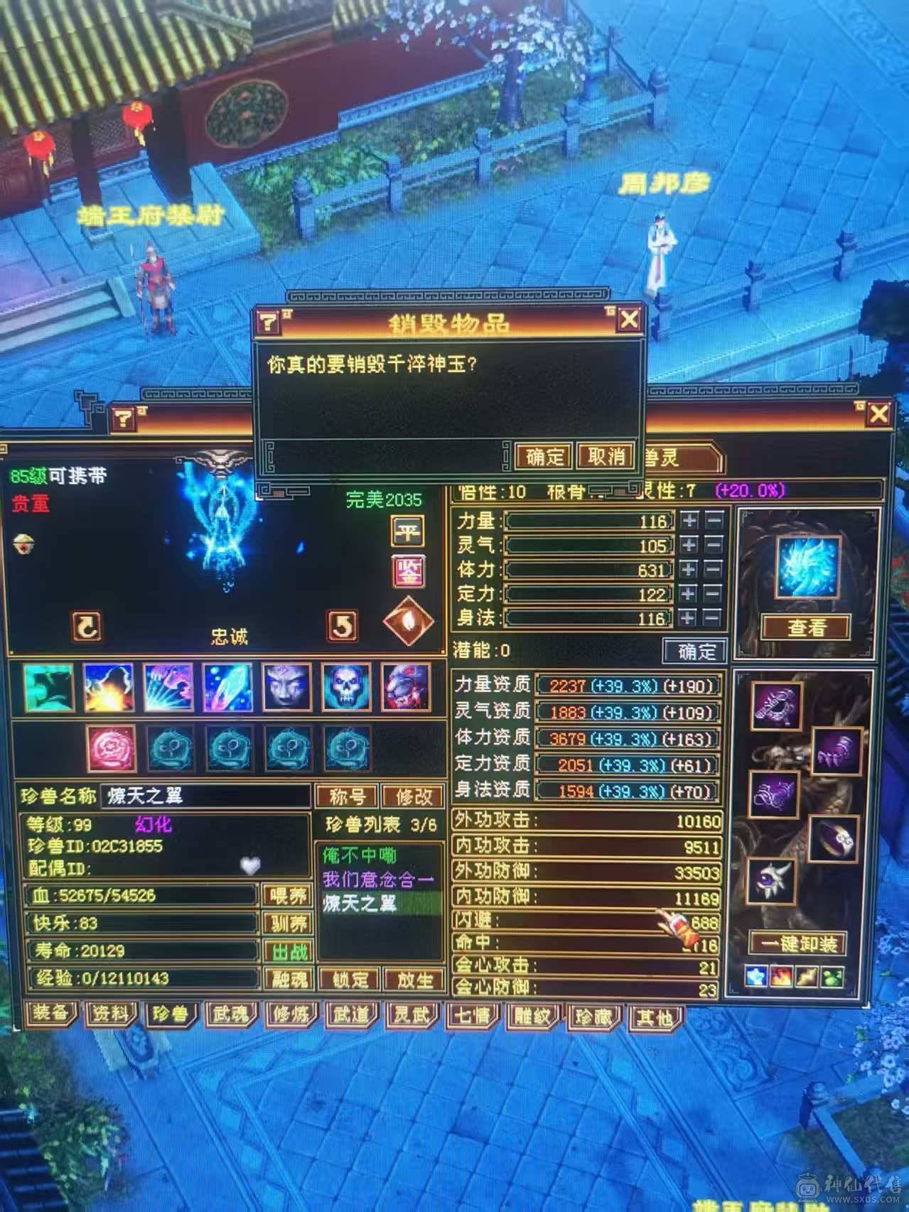 五荒四神大完美武魂