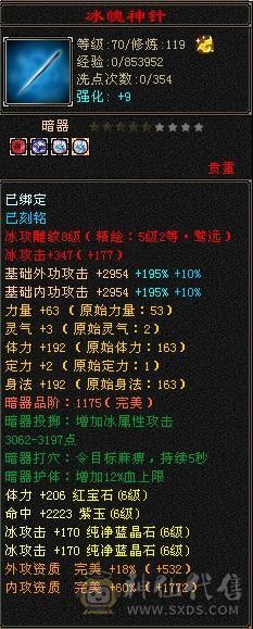 无敌丹超细节双修三抗6级天山！灵武+宝宝能卖1万左右！外观拉满！