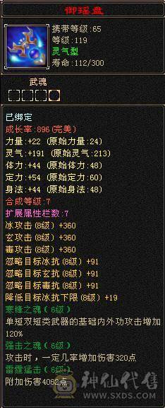 极限七级天山可转武当  有备用装备