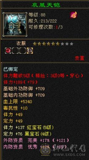 20万血10万气双十附体一直在更新宝石满了