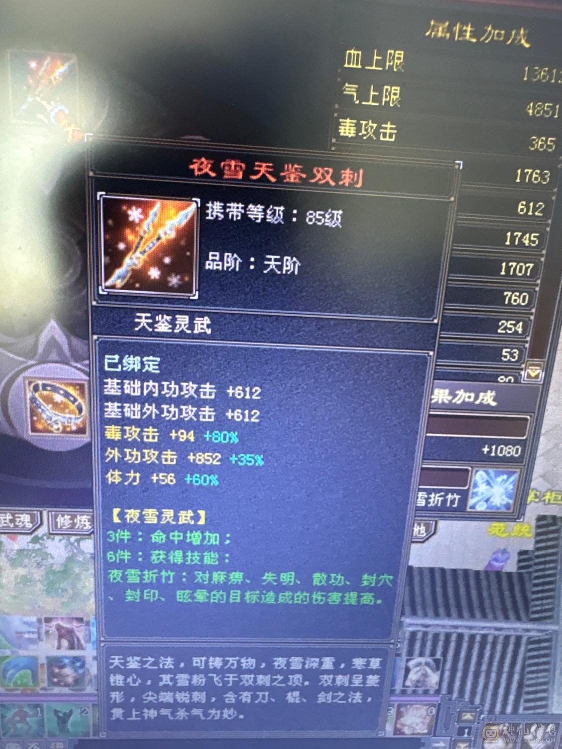 双修号，面板没吃一颗药，马上能合成一颗6级体力石头一个毒攻6级石头.性价比第一