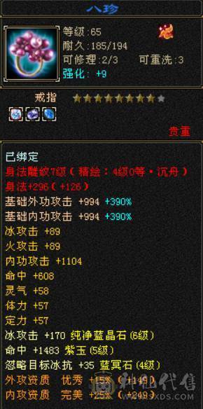 6体6血6定6属气武当，能看能打