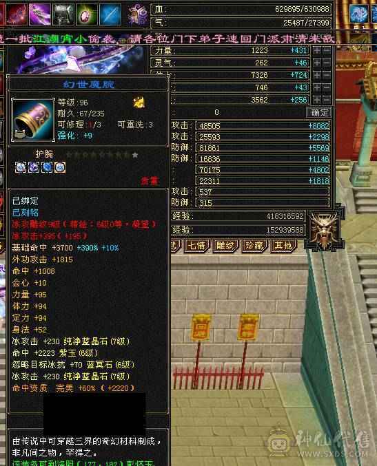 9雕10雕满6级7属天山
