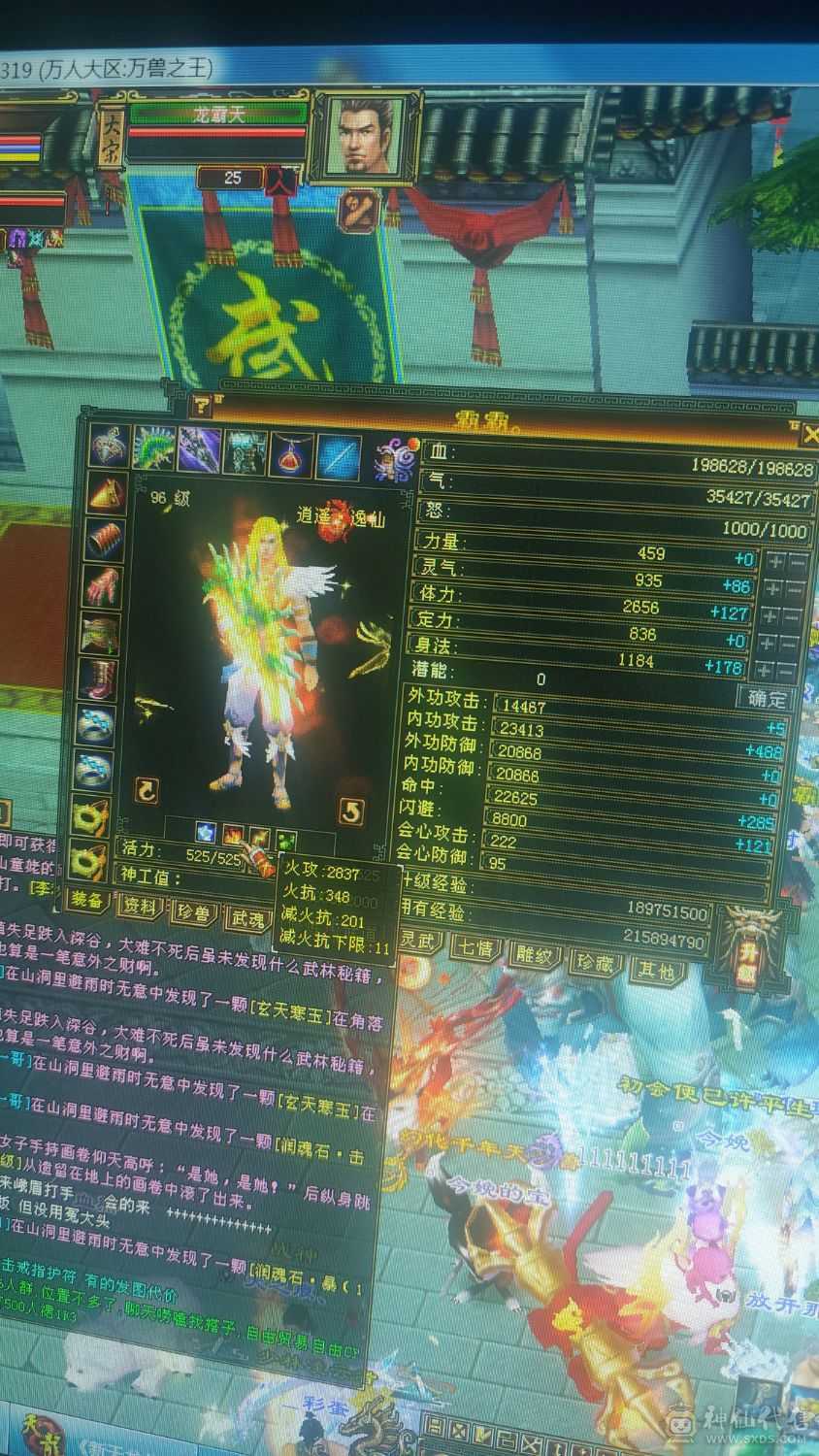 96逍遥血高会心高精品灵武