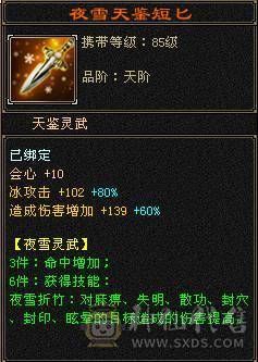 细节6级冰武当，6级体力，6级属性，6级命中，斩杀线60万以上