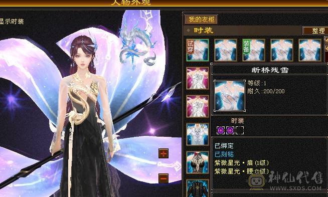 芬达🥇推荐🥇：顶级花瓶5件断桥残雪 带花榜85坐骑  时装100件