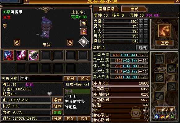 4107冰508减冰抗，带附体带PK宝宝