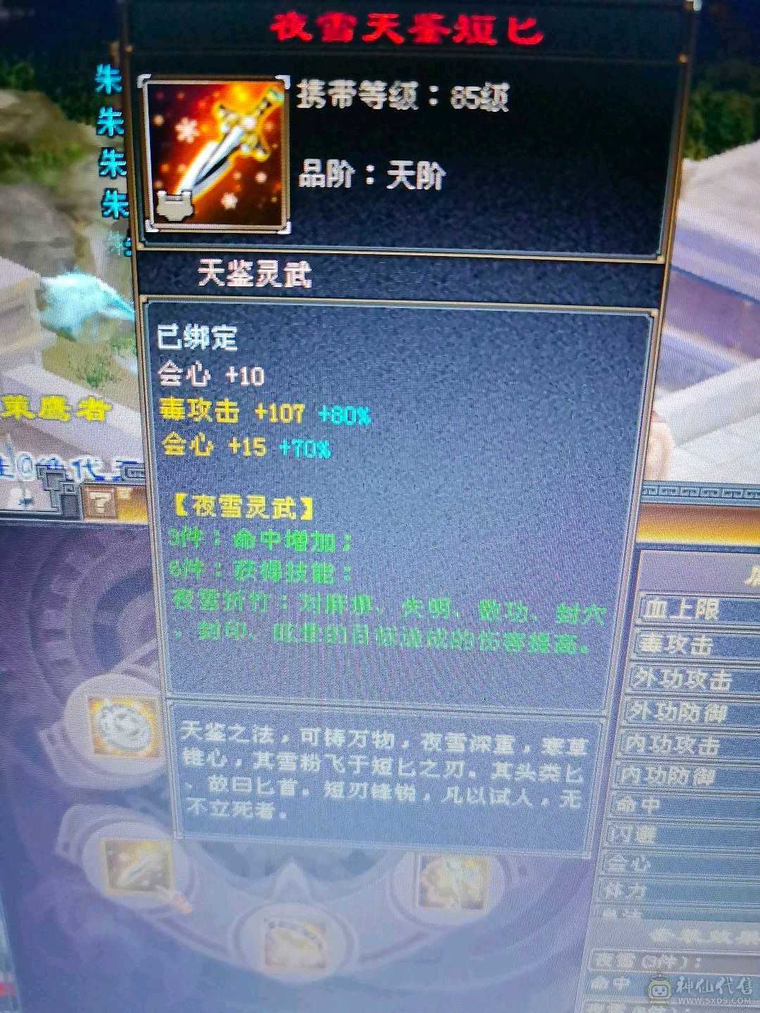 无敌丹星宿，高会心，面板吃了个五级精华