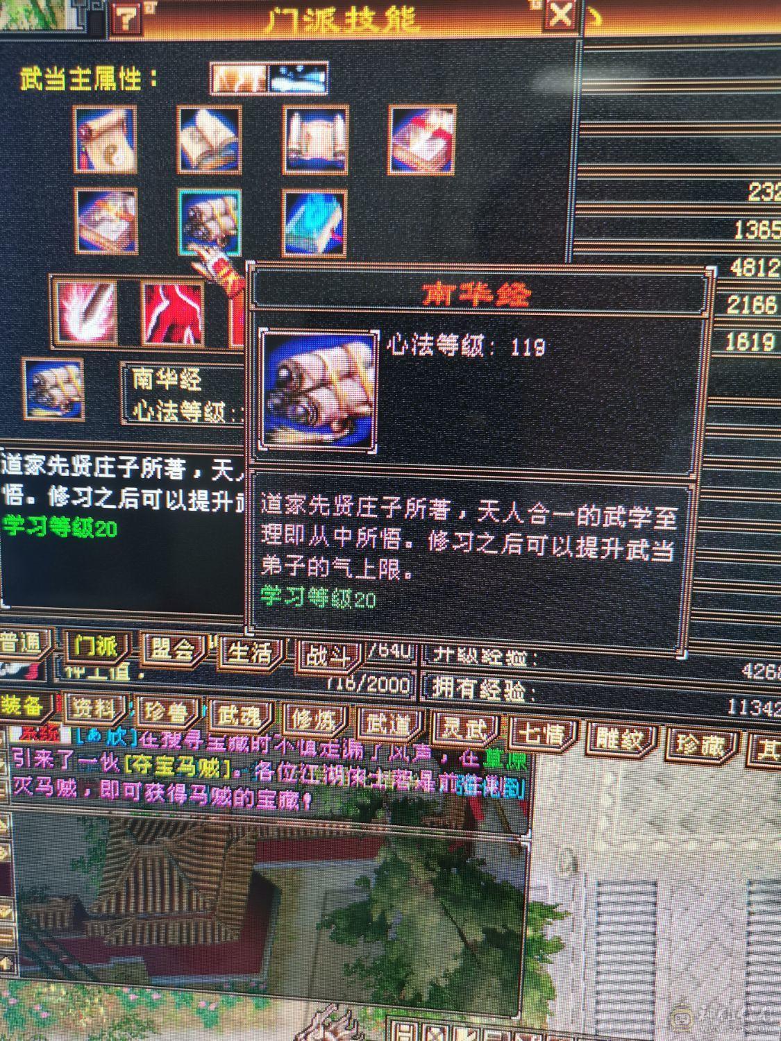（梳子推荐） 裸面板啥都没吃 冰属性气武当 神兽洗好了