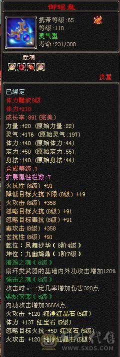 火毒双修，细节拉满。外观坐骑永久，一手底价出，冰儿推荐333