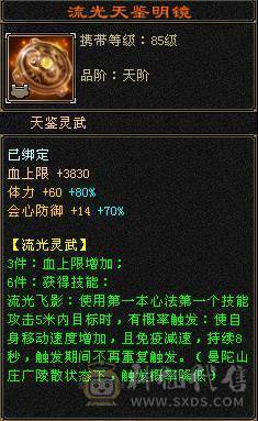 花海推荐：6神6.6火玄毒抗纯正少林，301会防