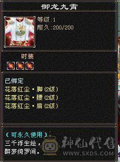 5级，三修冰火玄，满增伤，带金箍棒，20件衣服，4把幻视，身法点28万血天山。品吧
