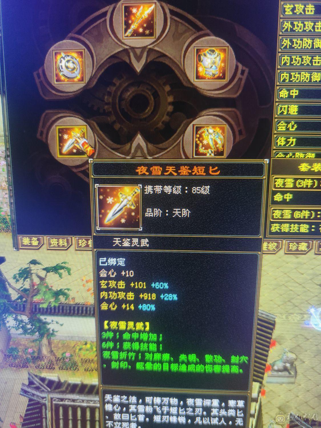 6级4修天龙裸10800属5神高会心高会防完美6橙兽魂
