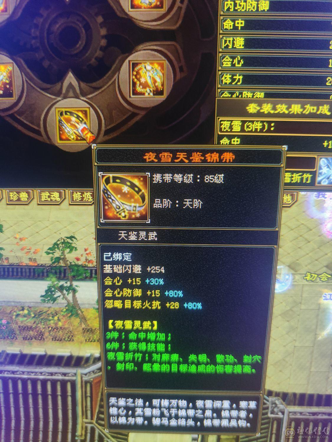 6级4修天龙裸10800属5神高会心高会防完美6橙兽魂