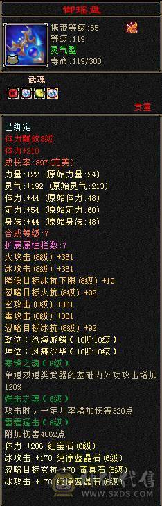 6神四修冰武当 6减 满6带7 带10雕 大完美武魂 白虎五阶