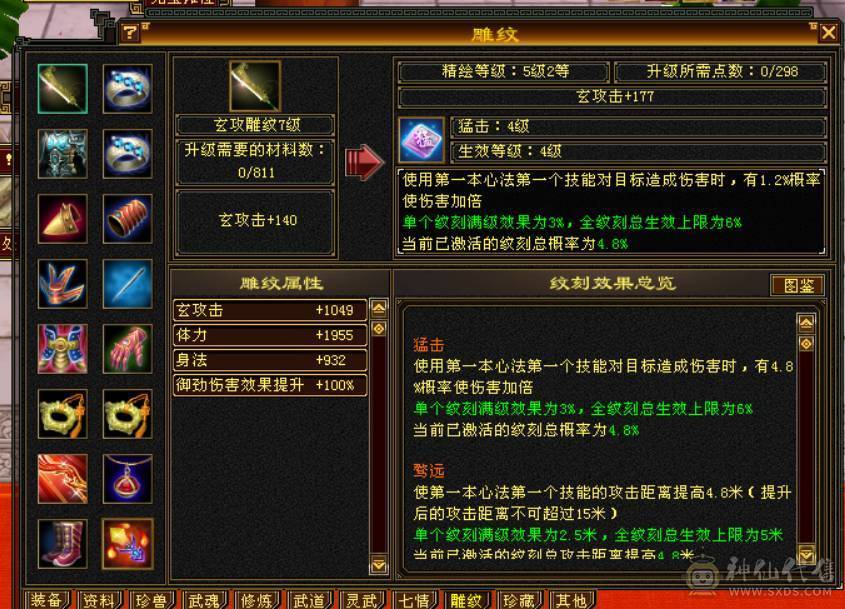 卡级全5精品+稀有骨翼（三色稀有）+赤兔马