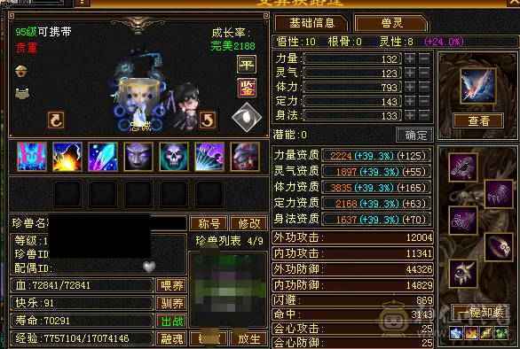 花海推荐  精品星宿   满六体半六属杂抗伤害爆炸  五神