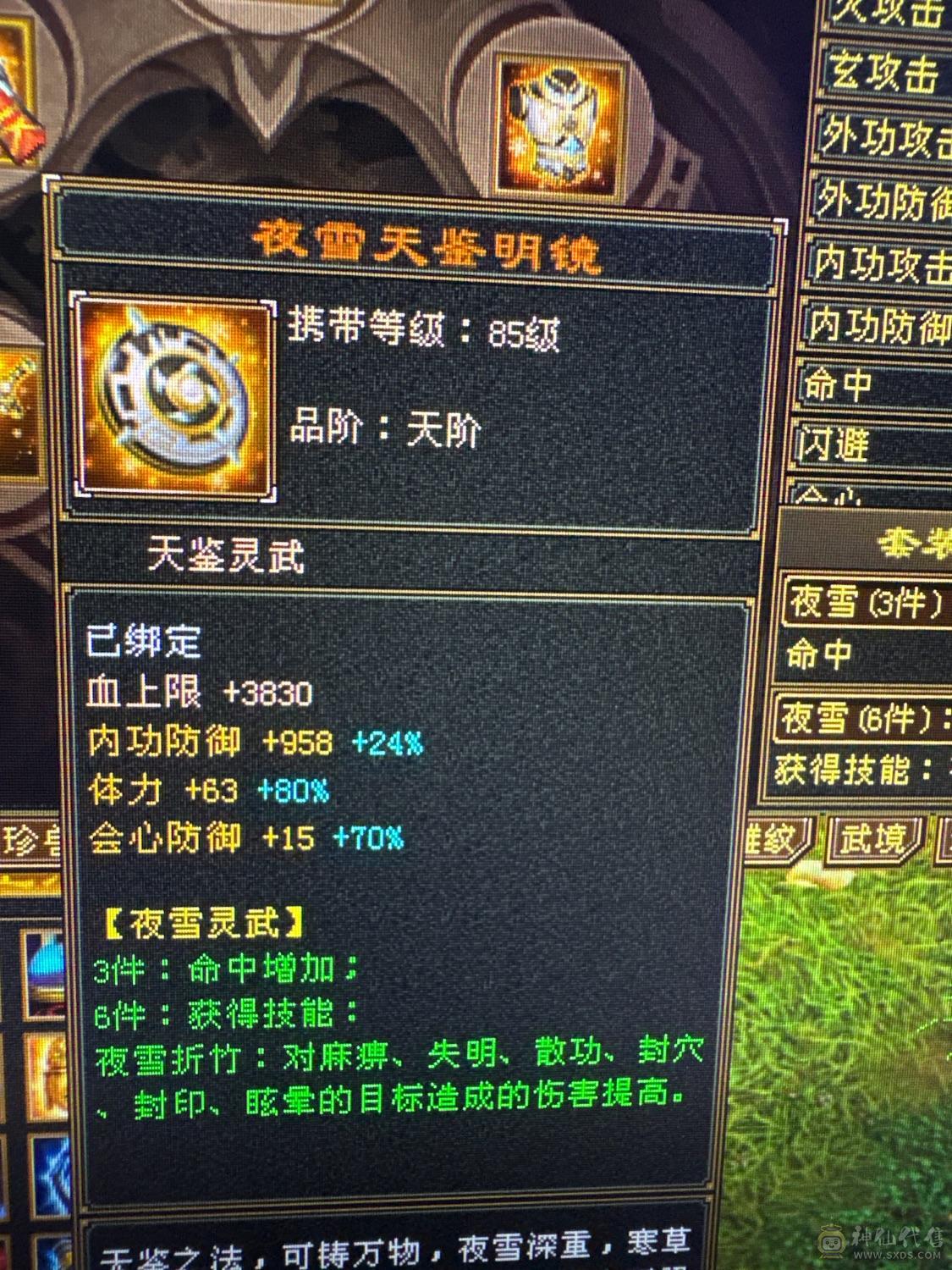 六级冰抗四修少林