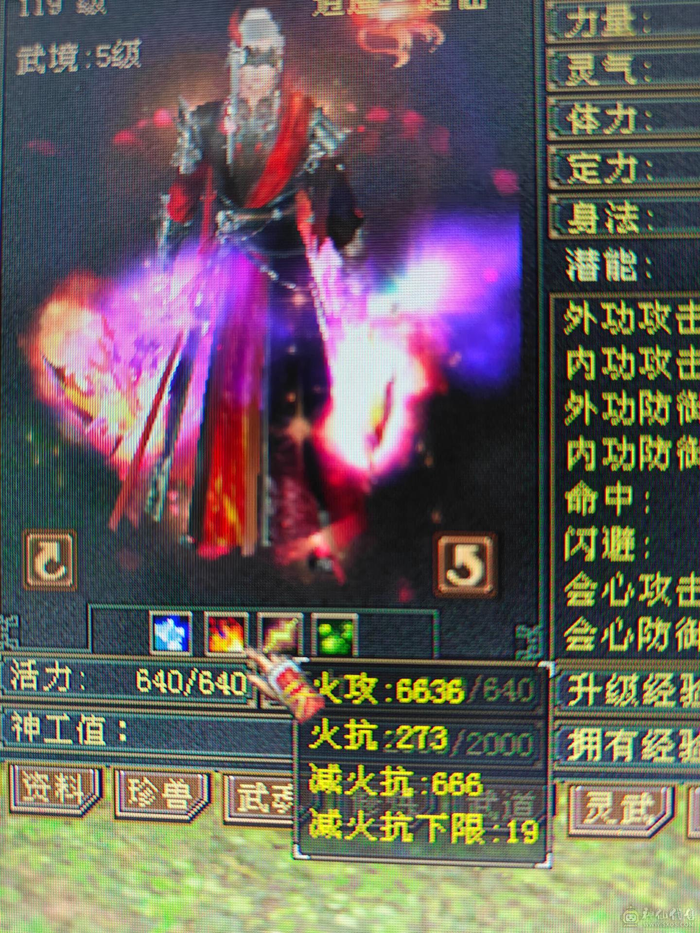 低价处理。六体六属五神逍遥，裸属6687。