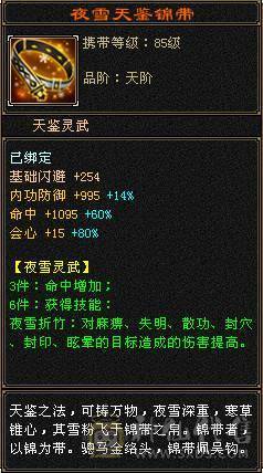 极限5级4修天山减抗也是5，550会心6w2命中，一套斩杀线50w血，极品宝宝，限定时装永久坐骑