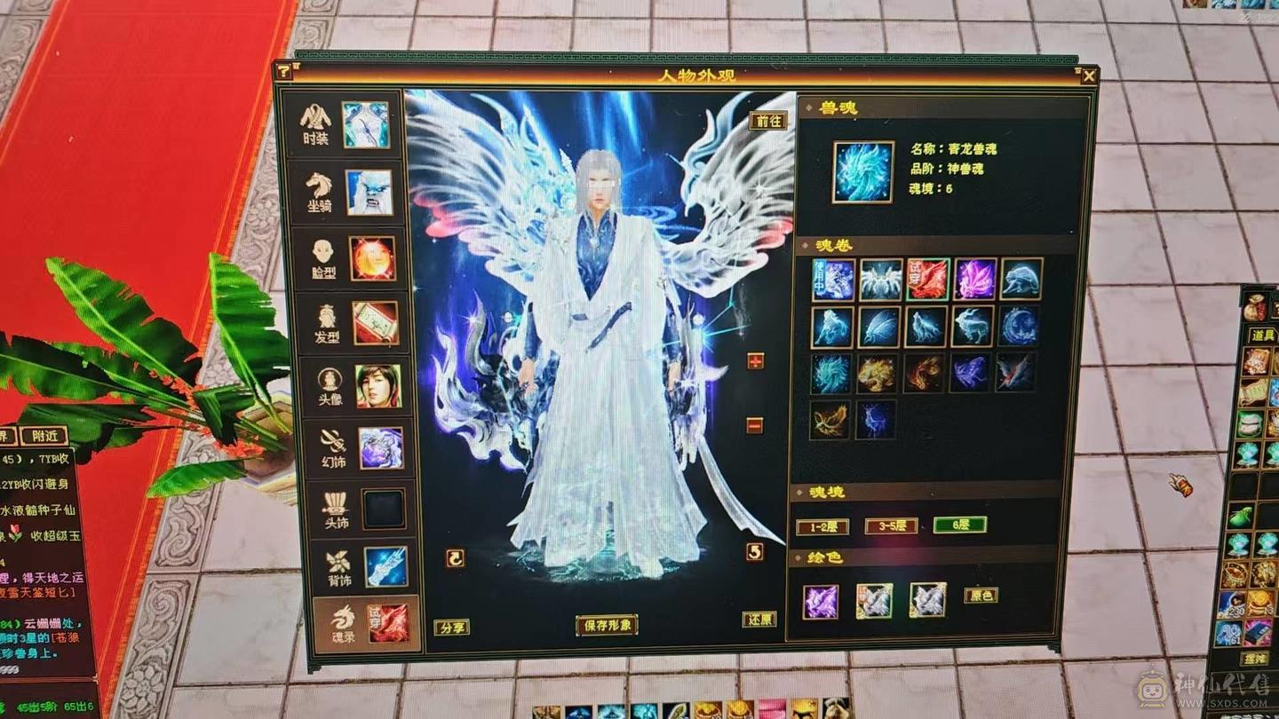 围城推荐，6神骨翼外观拉满   增伤拉满