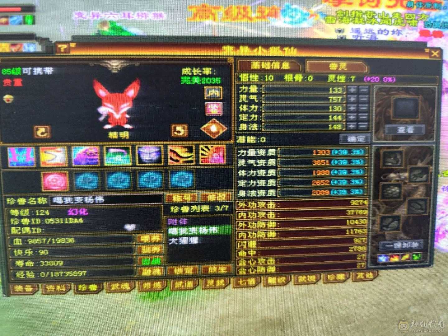 喜欢就砍吧，3神六荒带俩双十宝宝，身法加点武魂可以提升一波，成长巨高，10矿9药，性价比最高天山多了不说少了不唠，秒50万，自己看吧永久大白熊