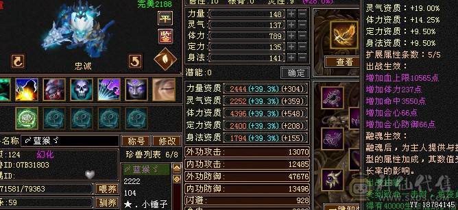 金剑匣 6荒 大完美武魂 高会心命中血量 4抗  武道4满 新雕文纹刻高 打架小霸王 