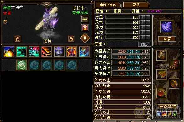  主看宝宝🥇微风推荐🥇卡89级-超值5带6-冰毒-双修星宿 可转逍遥  盟会10级 带多个BB  兽灵全十宝宝 稀有绝版时装 稀有坐骑-墨玉麒麟 幻