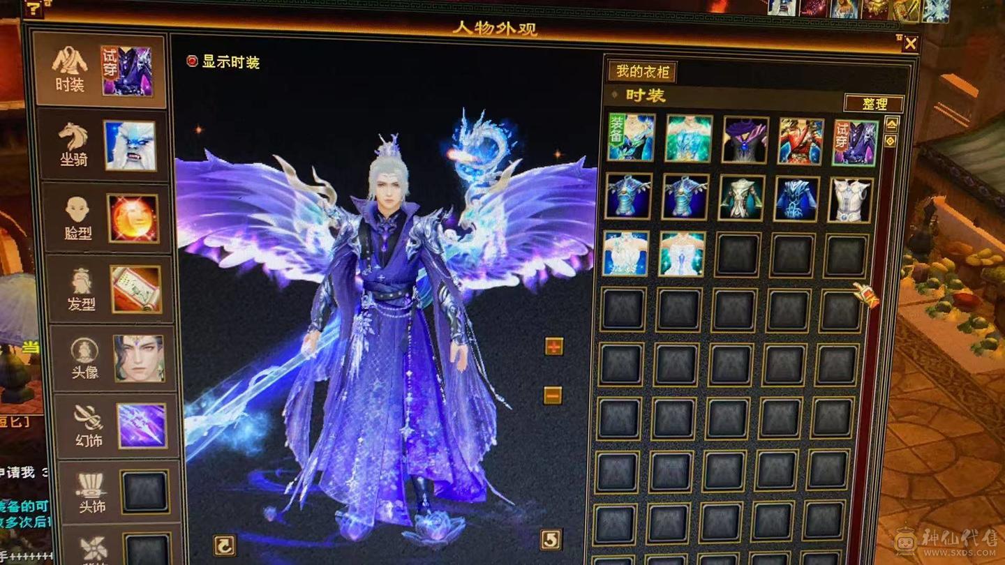 昆仑雪猿坐骑永远看一下 满5差4个减抗就满了仓库里有10颗4级冰  3幻世3级 时装多多