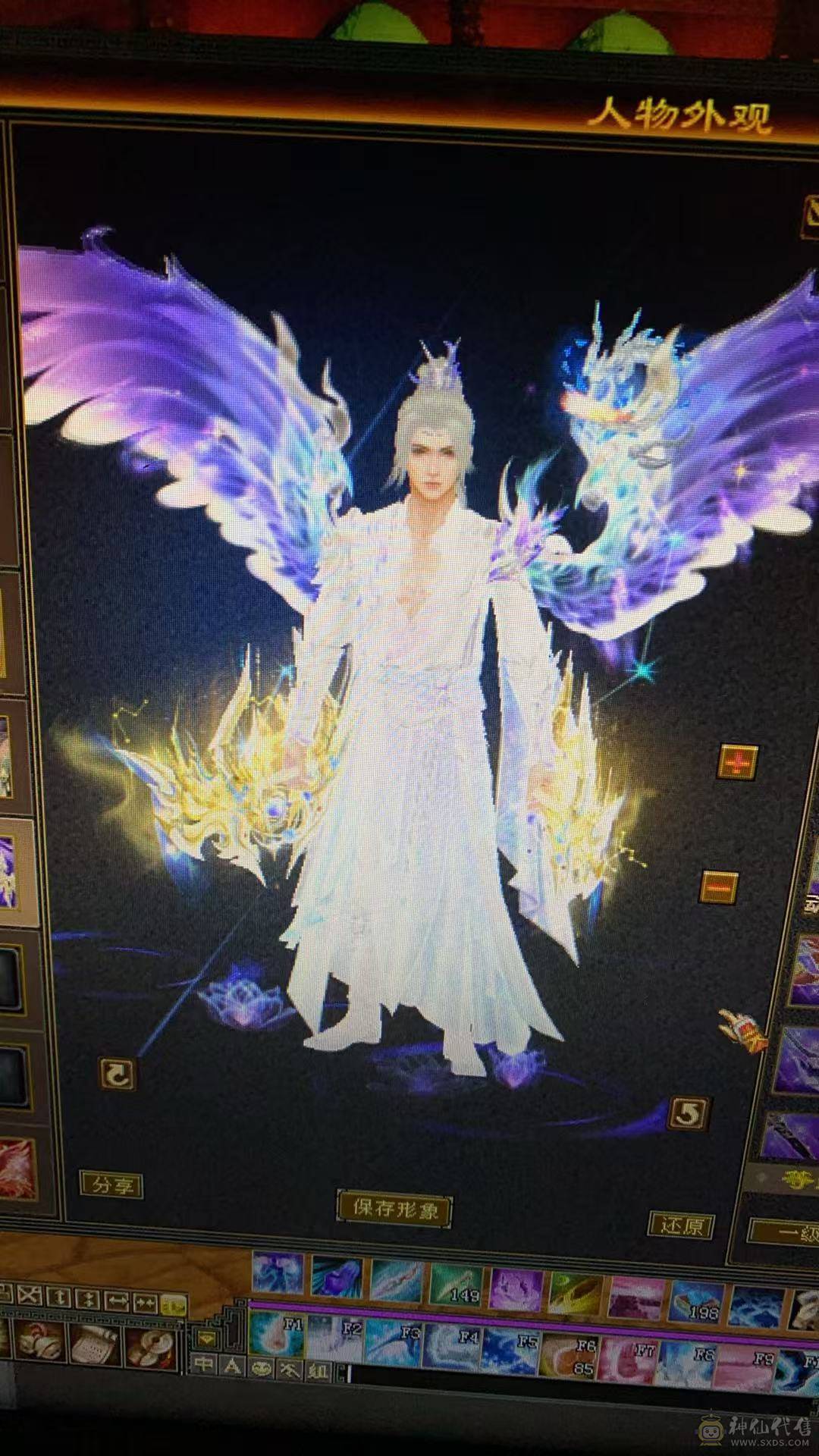 昆仑雪猿坐骑永远看一下 满5差4个减抗就满了仓库里有10颗4级冰  3幻世3级 时装多多